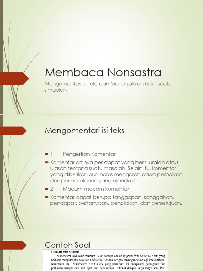 Membaca Nonsastra
