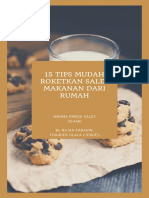 15 Tips Jualan Makanan PDF