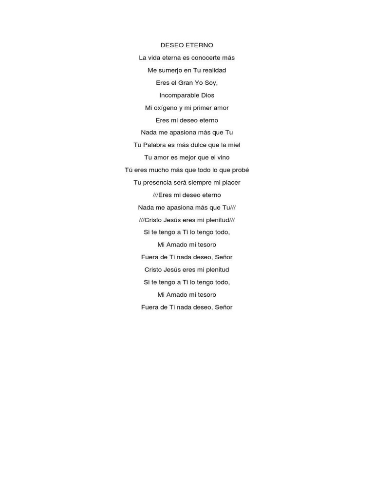 Deseo Eterno Docx From the story deseo eterno by andresc16 with 5 reads. deseo eterno docx