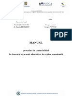 Manual - Proceduri Control Nonanimal ANSVSA PDF