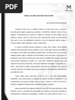 Varejo - um olhar para além do ano 2011