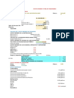 Costo Horario Rodillo