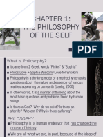 CHAPTER 1 - Philosophical Self 1