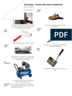 BUILDING TECH_TOOLS AND EQUIPMENT
