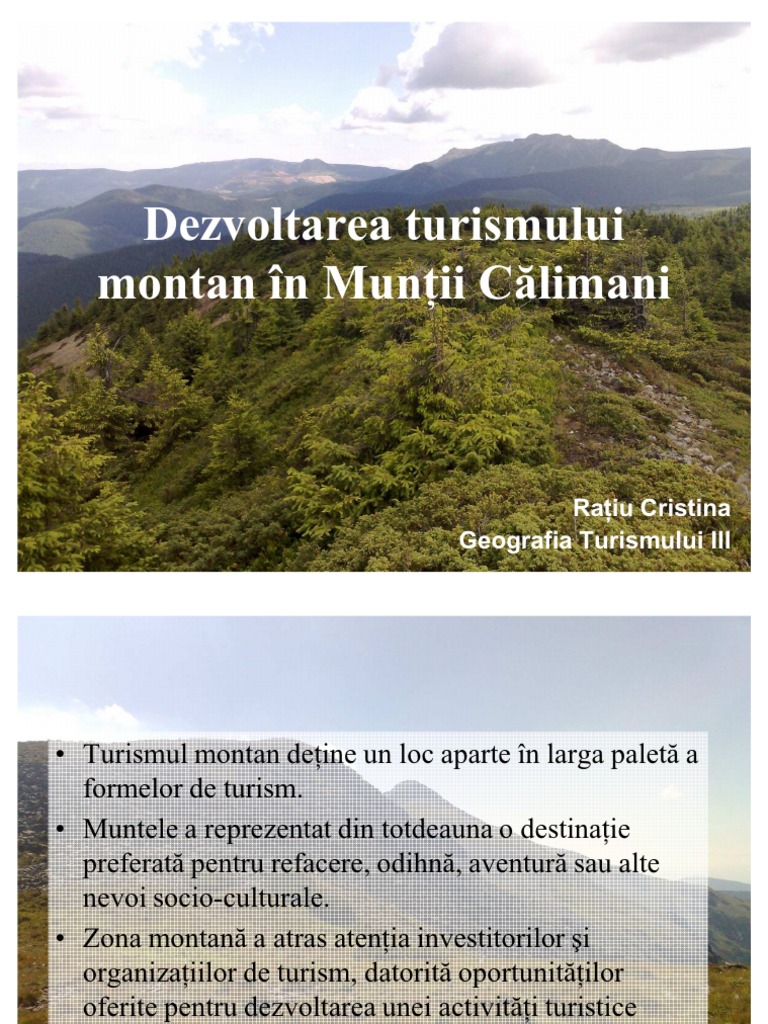 Muntii Calimani | PDF