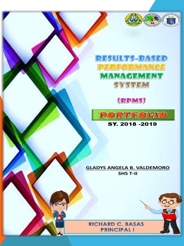 RPMS Portfolio Cover Design Template | PDF