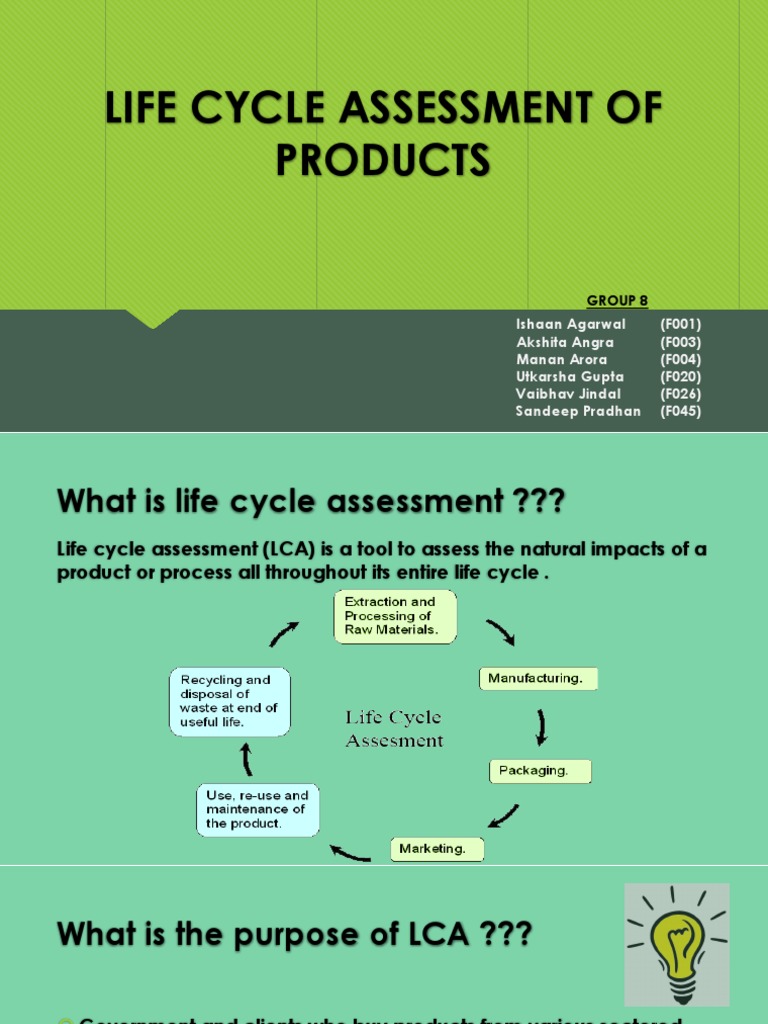 Group8 Lca | PDF