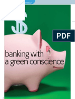 "Banking with a green conscience" - for IET's Engineering & Technology (UK)