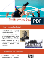 The History and Development of Volleyball