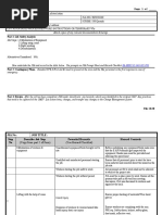 Fence Installation Safety Analysis | PDF | Risk | Personal Protective ...