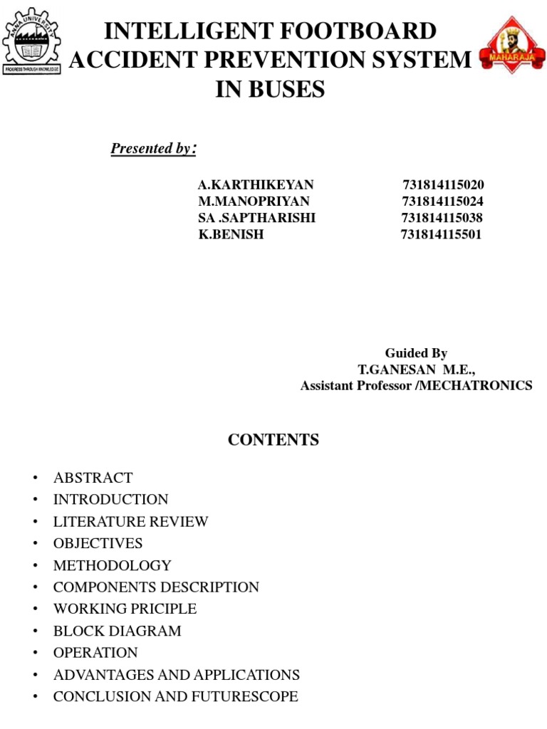 Footboard Accident Prevention System in Buses PDF