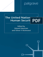 Newman & Richmond. The United Nations and Human Security 
