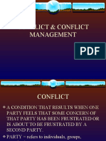 Conflict & Conflict Management
