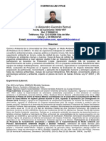 Curriculum Vitae. Vicente Guzmán Bernal Octubre 2019