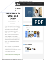 Difference in COGI and CO1P - SAP Online Guides PDF