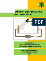 Laporan Praktikum Efek Fotolistrik PDF