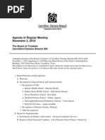 Download December 2 2010 School Board Meeting Agenda by CFBISD SN44761565 doc pdf