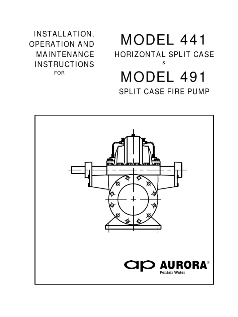Aurora 441 & 491 Fire Pump Manual | PDF | Home & Garden | Computers
