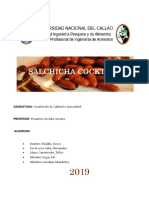 HACCP de Salchicha