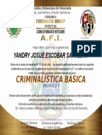 CERTIFICADO I MODULO Junio YANDRY ESCOBAR