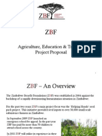 Zimbabwe Benefit Foundation - Agriculture, Education and Training Project Proposal