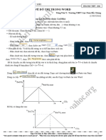 Vẽ các dạng đồ thị Hóa học trong word PDF