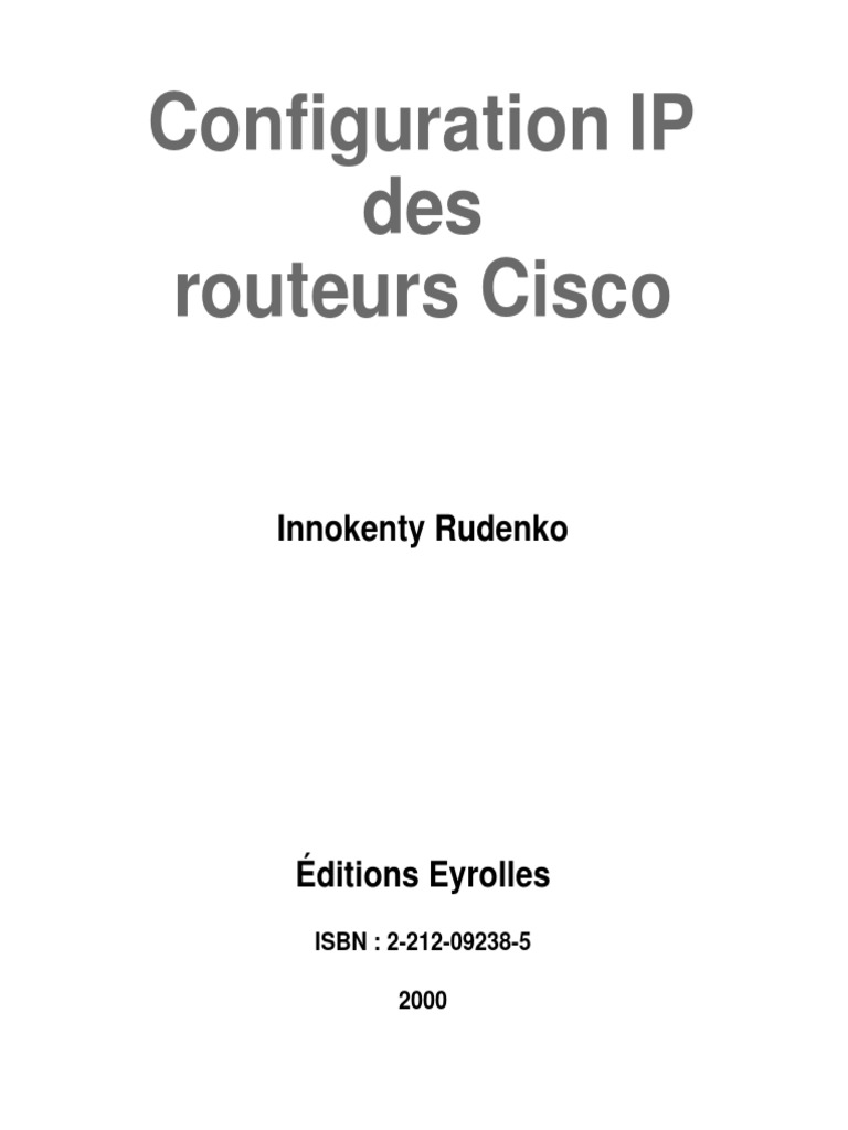 Chap03 PDF | PDF | Adresse IP | Routage