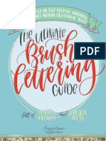 The Ultimate Brush Lettering Gu - Peggy Dean