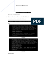 Konfigurasi WEB Server