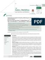 Evaluación de La Ingesta de Líquido, Pérdida de Peso y Tasa de Sudoración en PDF