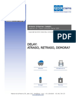 Articulo DELAY-Atraso, Retraso, Demora