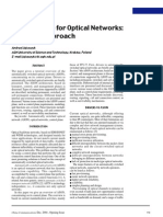 Control Plane For Optical Networks: The ASON Approach