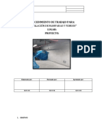 Procedimiento de Instalacion de Vidrieria y Mamparas