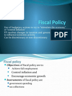 Lecture 7 - Fiscal Policy