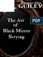 The Art of Black Mirror Scrying - Rosemary Ellen Guiley