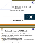 Competition Issues in The ICT Sector (S. Bunker)