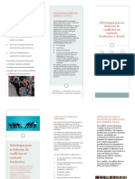 Folleto Estrategias para La Solución de Conflictos en Contexto Productivo y Social.