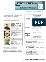 HISTORIA UNIVERSAL TEMA 01 - Generalidades PDF