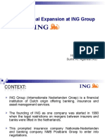 International Expansion at ING Group