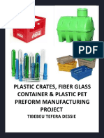 Manufacturing Plastic Crates, Fiber Glass Containers & PET Preforms