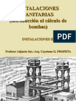 C.4. - INTRODUCCIÓN AL CÁLCULO DE BOMBAS (FC) .Pps