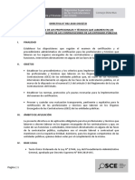 Directiva #002-2020-OSCE CD