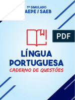 Caderno de Questões - 1º Simulado SAEPE - SAEB (Língua Portuguesa e Matemática) PDF