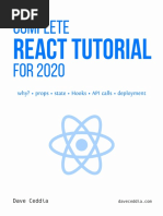 React Tutorial 2020