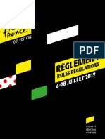 Rules Reglement Tour de France 2019