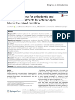 Pisani2016 Article SystematicReviewForOrthodontic PDF