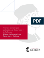 Analisis Estrategico Aplicado Seguridad Defensa PDF