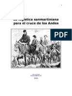 La Logistica Sanmartiniana para El Cruce de Los Andes PDF