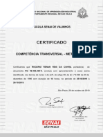 564MET2S19-CERTIFICADO (Clique Aqui para Salvar o Certificado Do Curso) 253793