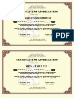 Certificates For Talk Givers